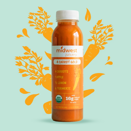 4 Carrot Gold – Midwest Juicery